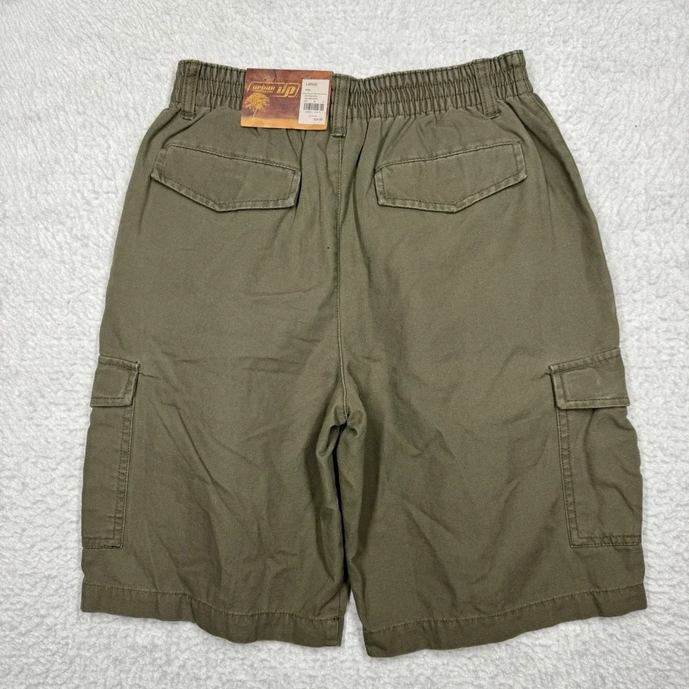 NWT Urban Pipeline Cargo Shorts Green Youth Boys Size Large